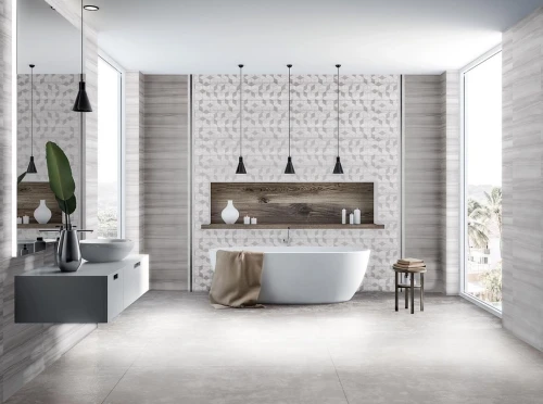 Płytka ścienna Arleta Grey Ceramika Color 25x40  glazura błyszcząca imitująca kamień