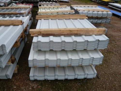 Blacha trapezowa T18 ocynk 0,5 mm – tania blacha dachowa na wymiar | blacha trapezowa na dach, garaż, halę