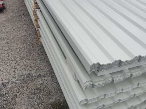 Blacha trapezowa T18 ocynk 0,5 mm – tania blacha dachowa na wymiar | blacha trapezowa na dach, garaż, halę